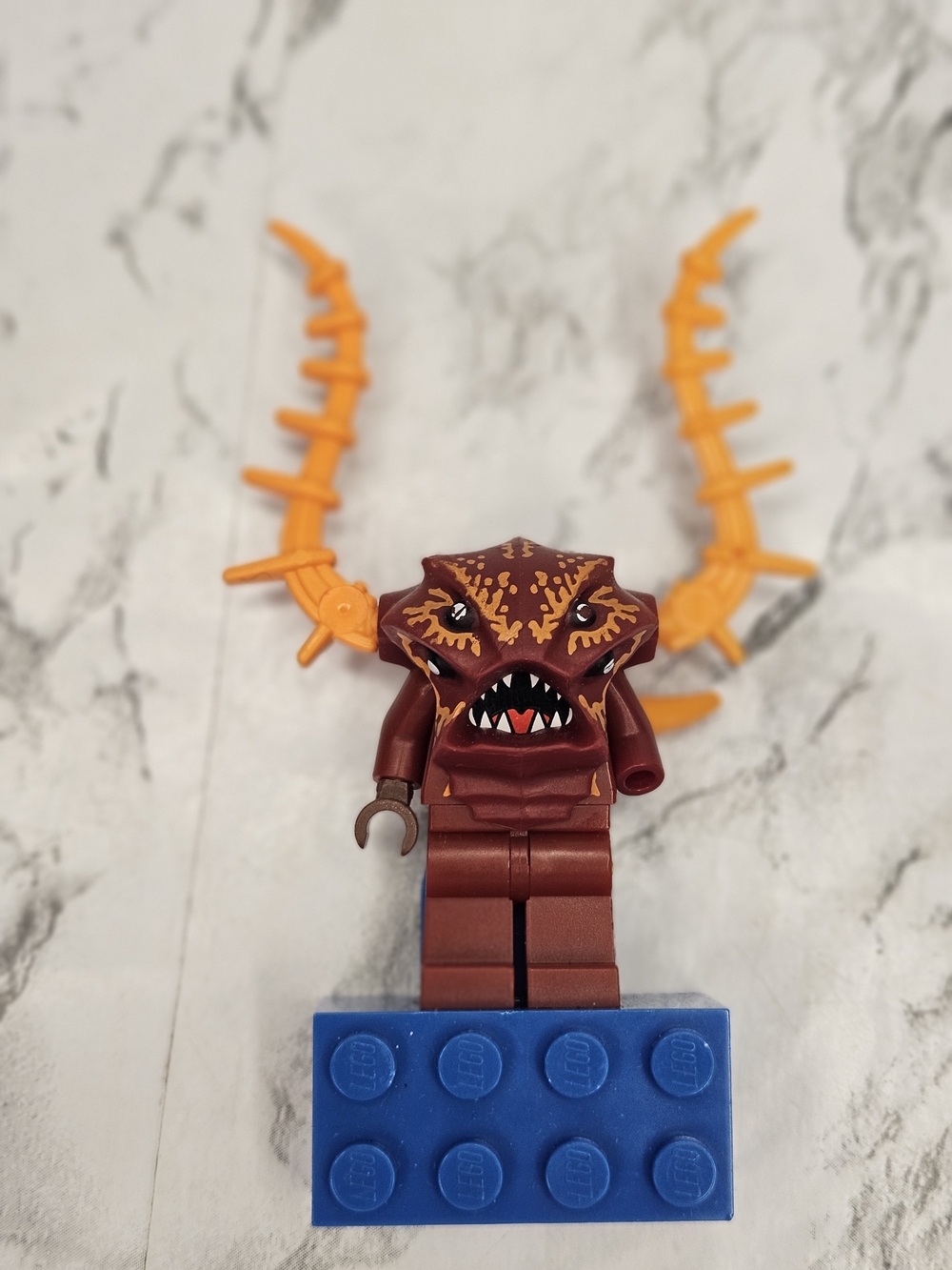 LEGO Atlantis Lobster Guardian minifigure (atl019) from 2011. Rare